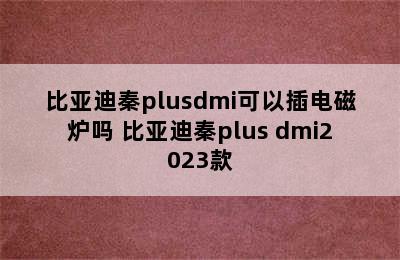 比亚迪秦plusdmi可以插电磁炉吗 比亚迪秦plus dmi2023款